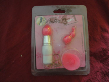 Estimulador de placer tres en uno