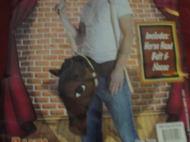 Disfraz cabeza de caballo