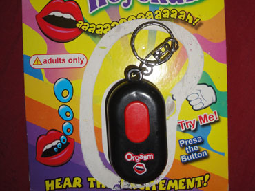 Llavero a pila con sonido de orgasmo