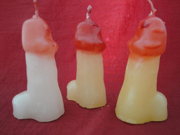 Velitas pene para ambientación