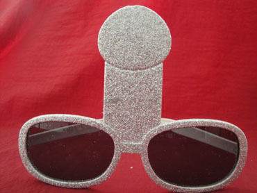 Anteojos eróticos con brillo